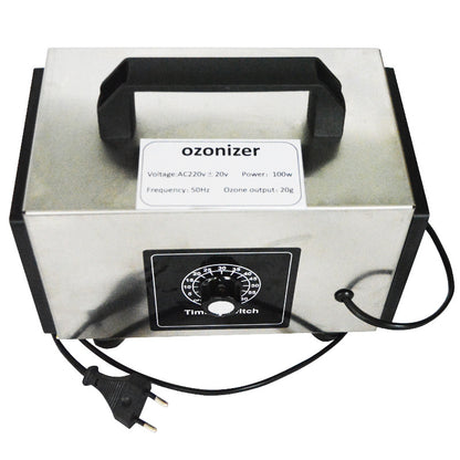 Professional Ozone Generator – 20g/h, Stainless Steel