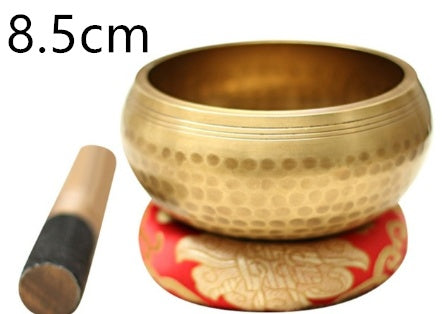 Tibetan Copper Singing Bowl Set – Handcrafted Yoga & Meditation Tool