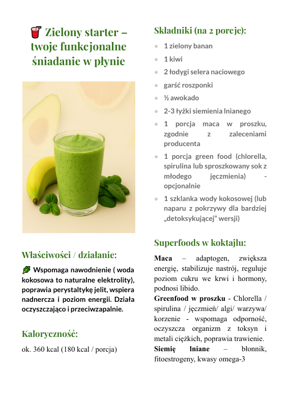 Koktajlowa Rewolucja – 124 przepisy terapeutyczne wspierające zdrowie, hormony i metabolizm