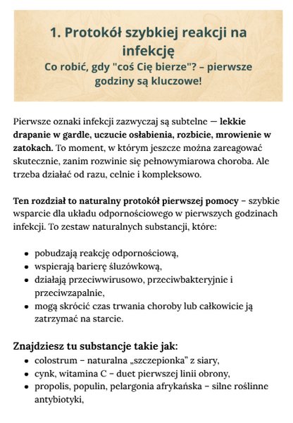 Protokół szybkiej reakcji na infekcje – Kompletny plan działania od pierwszych objawów